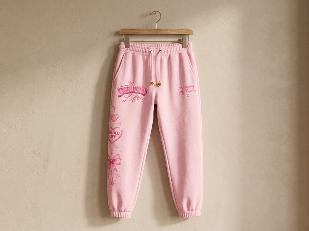 DELULU LIFE PREMIUM PINK PUFF FALL ‘26 DROP SET💕