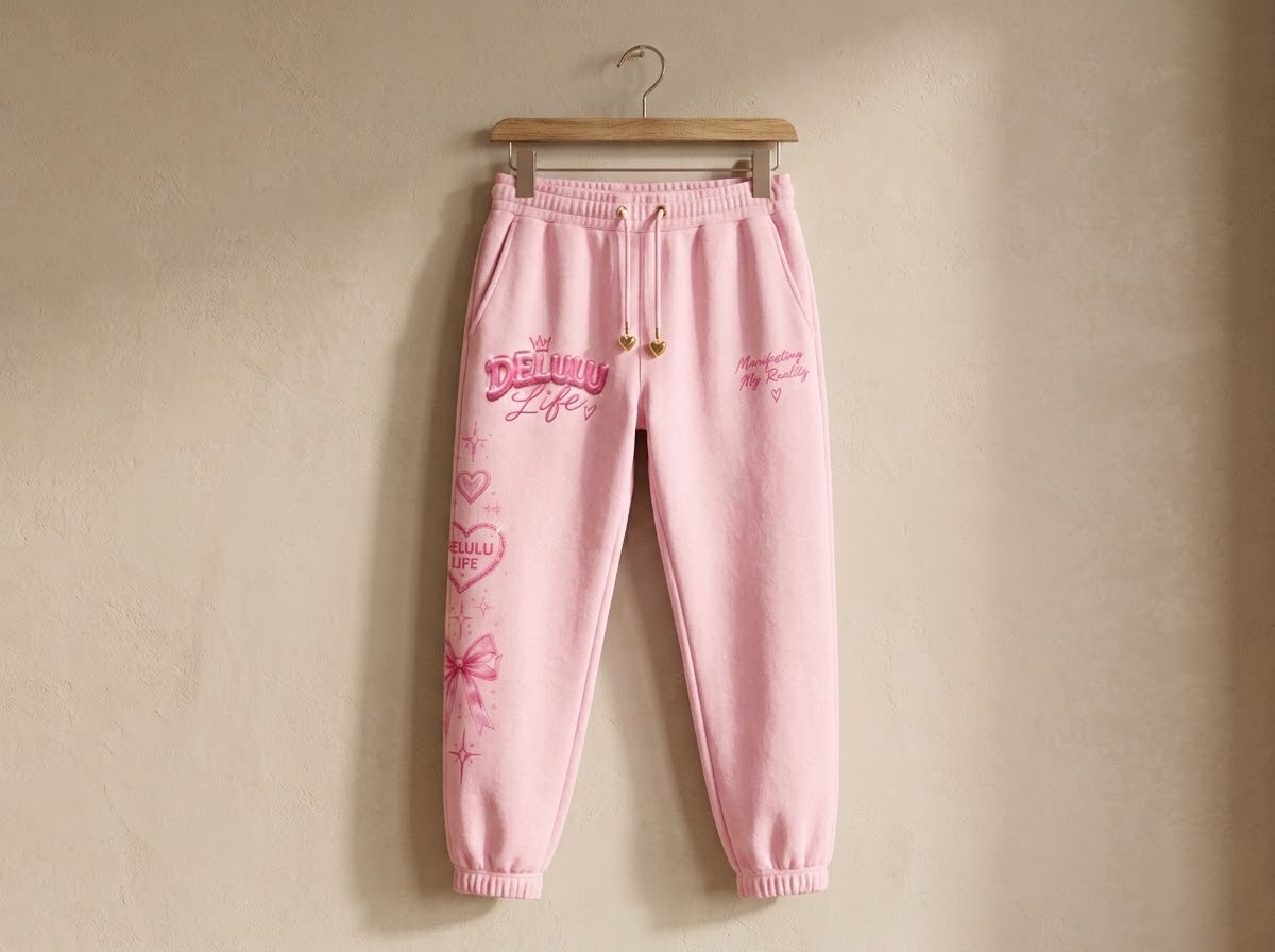 DELULU LIFE PREMIUM PINK PUFF FALL ‘26 DROP SET💕